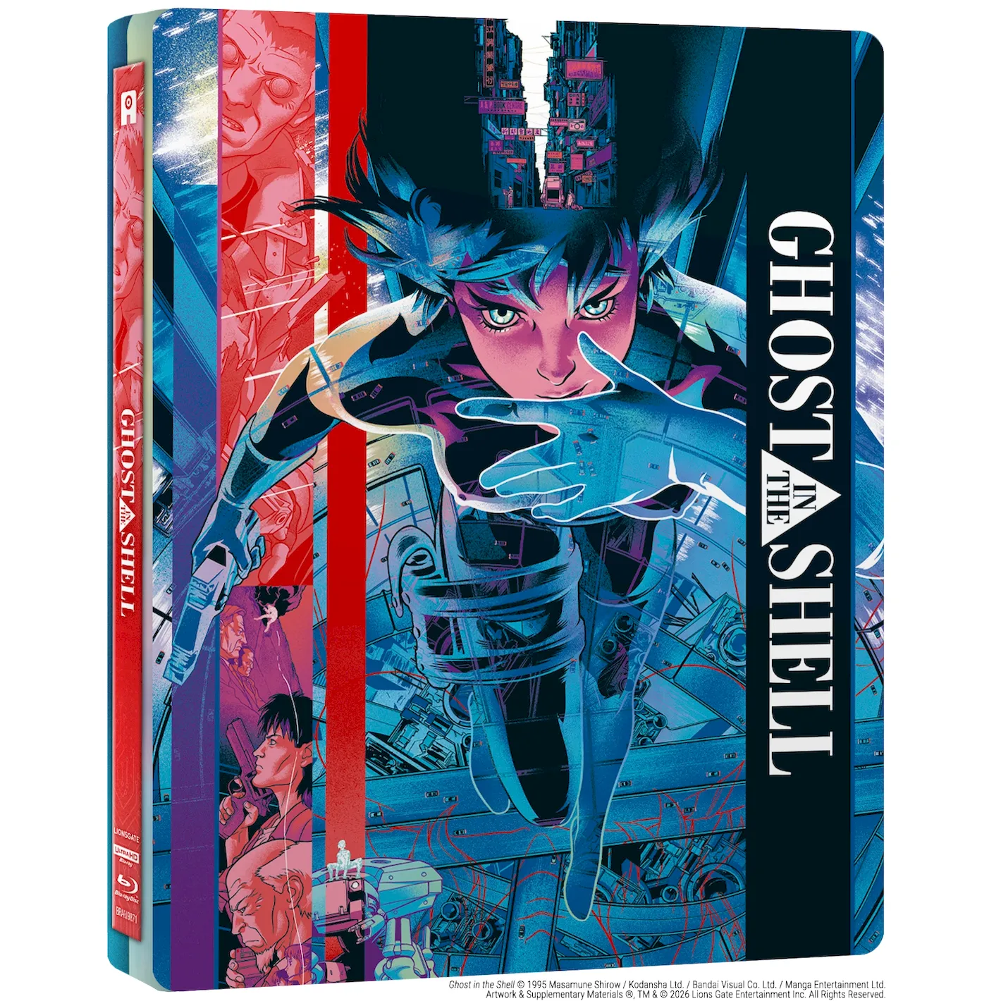 Ghost in the Shell – Steelbook Combo 4K UHD/Blu-ray – Edition spéciale 30ème anniversaire – Image 2