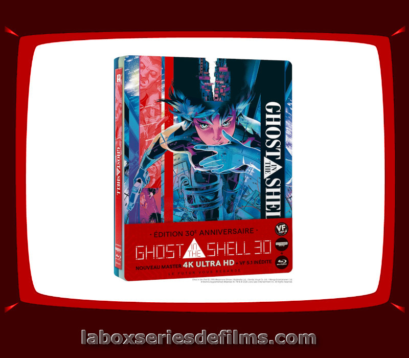 Ghost in the Shell – Steelbook Combo 4K UHD/Blu-ray – Edition spéciale 30ème anniversaire